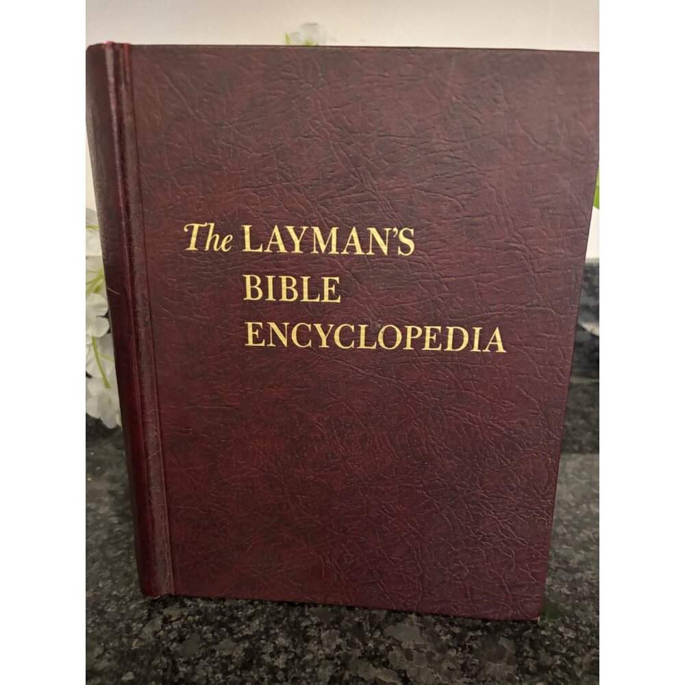 The Laymans Bible Encyclopedia Hardcover By William C. Martin M.A. B.D. 1964